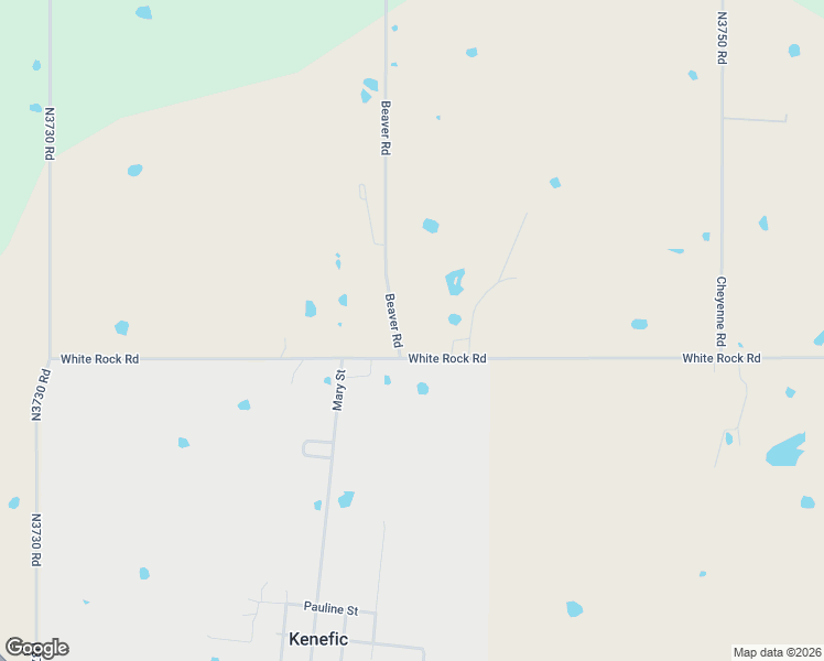 map of restaurants, bars, coffee shops, grocery stores, and more near 1297 White Rock Road in Kenefic