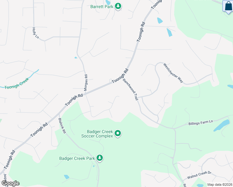 map of restaurants, bars, coffee shops, grocery stores, and more near 1065 Morgan Road in Canton