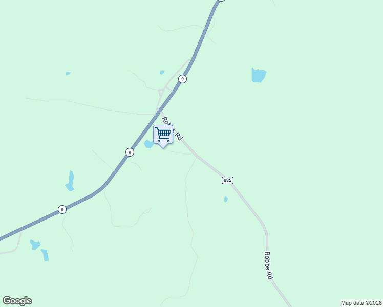 map of restaurants, bars, coffee shops, grocery stores, and more near 1836 Robbs Road in Randolph