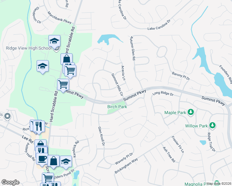 map of restaurants, bars, coffee shops, grocery stores, and more near 288 Oleander Mill Drive in Columbia