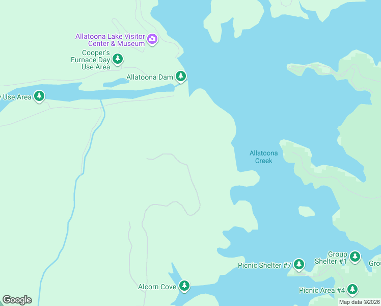 map of restaurants, bars, coffee shops, grocery stores, and more near 92 Somerset Lane in Cartersville
