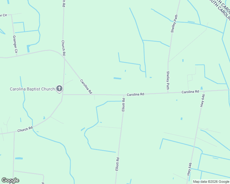 map of restaurants, bars, coffee shops, grocery stores, and more near 5461 Carolina Road in Green Sea