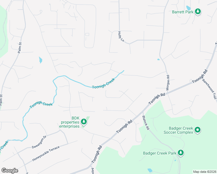 map of restaurants, bars, coffee shops, grocery stores, and more near 3997 Creekmore Street in Canton