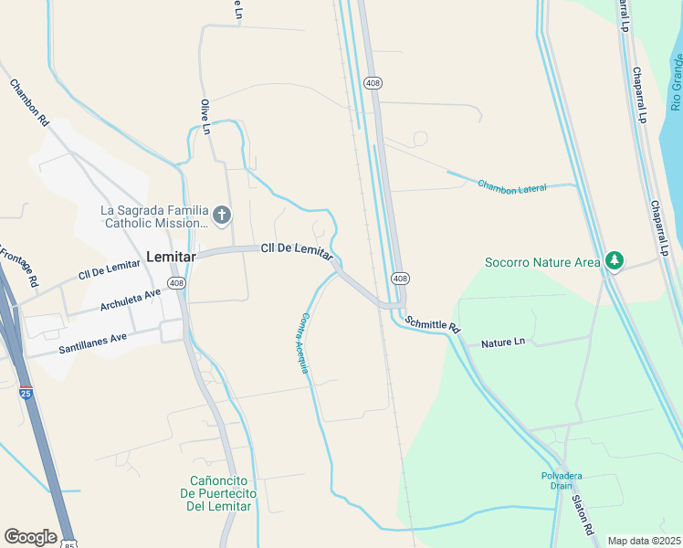 map of restaurants, bars, coffee shops, grocery stores, and more near Calle De Lemitar in Lemitar