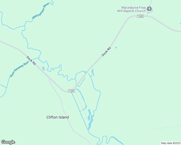 map of restaurants, bars, coffee shops, grocery stores, and more near 1880 Dock Road in Whiteville