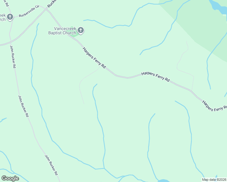 map of restaurants, bars, coffee shops, grocery stores, and more near 2063 Harpers Ferry Road in Elberton