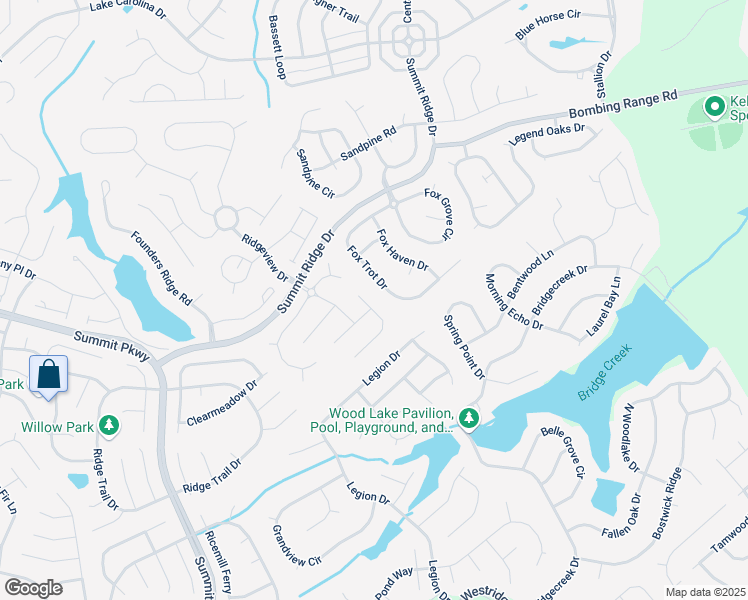 map of restaurants, bars, coffee shops, grocery stores, and more near 621 Thornhill Drive in Columbia