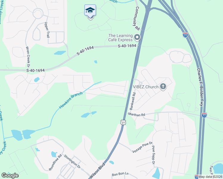 map of restaurants, bars, coffee shops, grocery stores, and more near 751 Pebblebranch Lane in Blythewood
