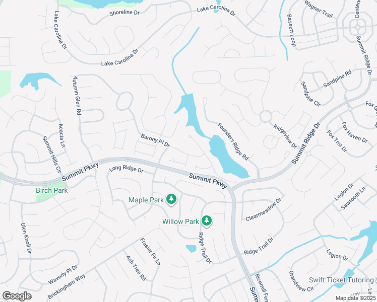 map of restaurants, bars, coffee shops, grocery stores, and more near 302 Barony Place Drive in Columbia