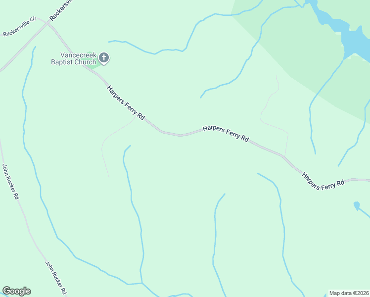 map of restaurants, bars, coffee shops, grocery stores, and more near 2063 Harpers Ferry Road in Elberton