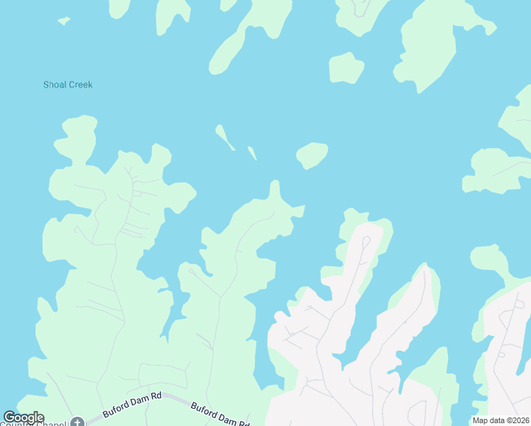 map of restaurants, bars, coffee shops, grocery stores, and more near 6532 Old Shadburn Ferry Road in Buford