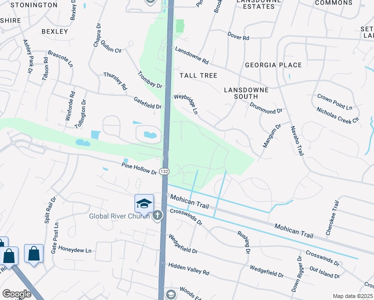 map of restaurants, bars, coffee shops, grocery stores, and more near in Wilmington