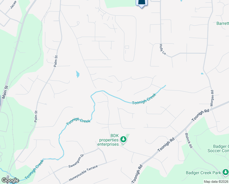 map of restaurants, bars, coffee shops, grocery stores, and more near 407 Creek Bottom Court in Canton