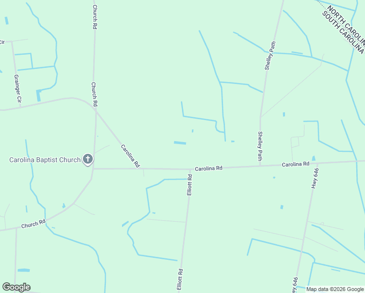 map of restaurants, bars, coffee shops, grocery stores, and more near 5461 Carolina Road in Green Sea