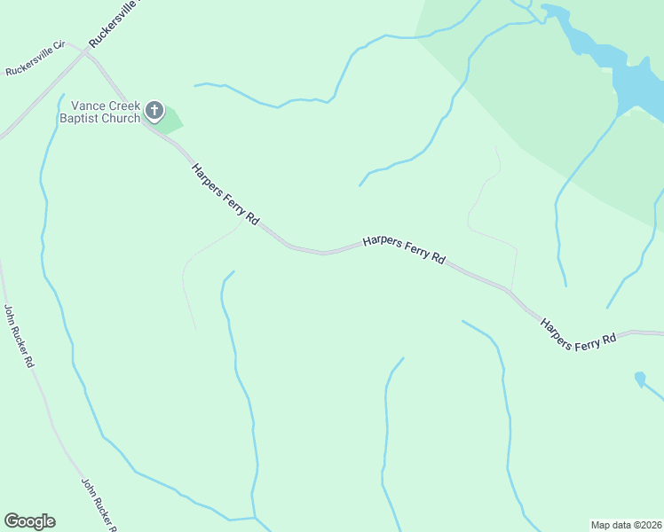map of restaurants, bars, coffee shops, grocery stores, and more near 2061 Harpers Ferry Road in Elberton