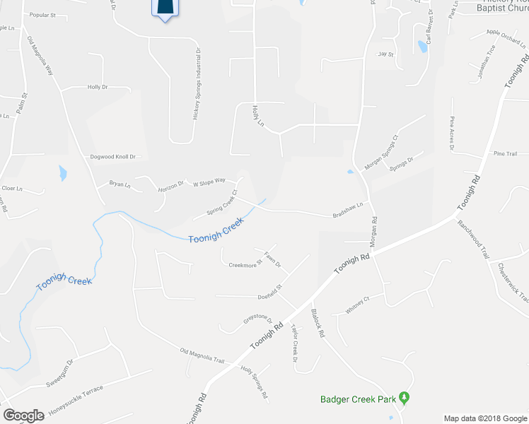 map of restaurants, bars, coffee shops, grocery stores, and more near 467 Bradshaw Lane in Canton