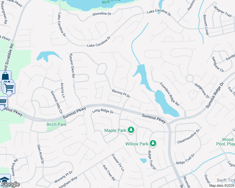 map of restaurants, bars, coffee shops, grocery stores, and more near 449 Indigo Ridge Drive in Columbia