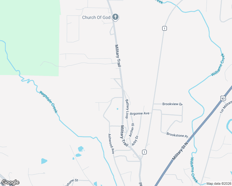 map of restaurants, bars, coffee shops, grocery stores, and more near 143 Battle Drive in Hamilton