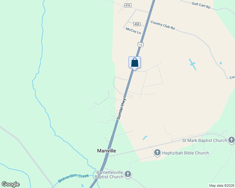 map of restaurants, bars, coffee shops, grocery stores, and more near 49 Sambo Road in Bishopville