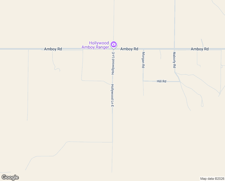 map of restaurants, bars, coffee shops, grocery stores, and more near Hollywood Lane East in San Bernardino County