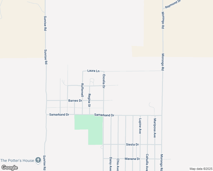 map of restaurants, bars, coffee shops, grocery stores, and more near Todd Lane in Twentynine Palms