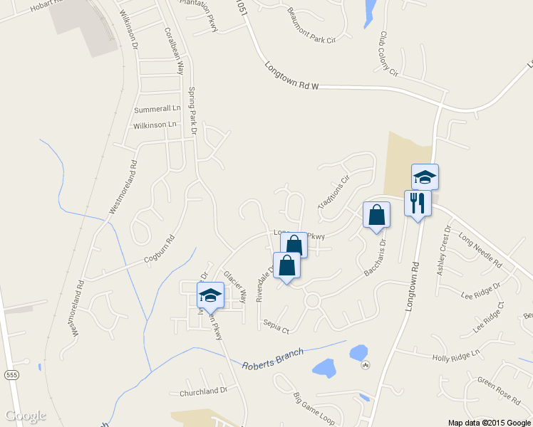 map of restaurants, bars, coffee shops, grocery stores, and more near 116 Thomaston Drive in Columbia