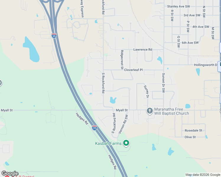 map of restaurants, bars, coffee shops, grocery stores, and more near 1009 Rockford Court in Ardmore