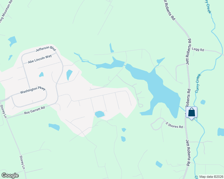 map of restaurants, bars, coffee shops, grocery stores, and more near 491 Bailey Drive in Jefferson