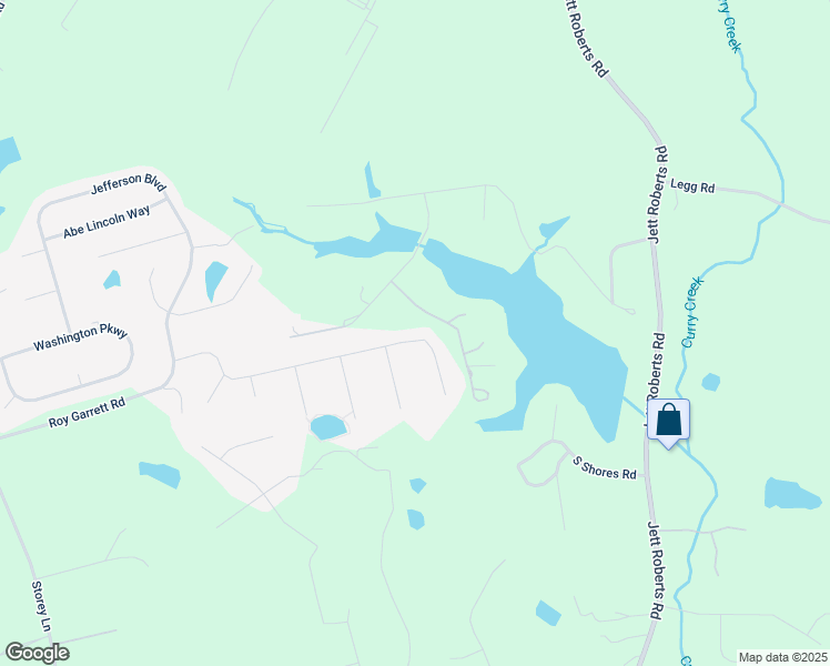 map of restaurants, bars, coffee shops, grocery stores, and more near 585 Bailey Drive in Jefferson