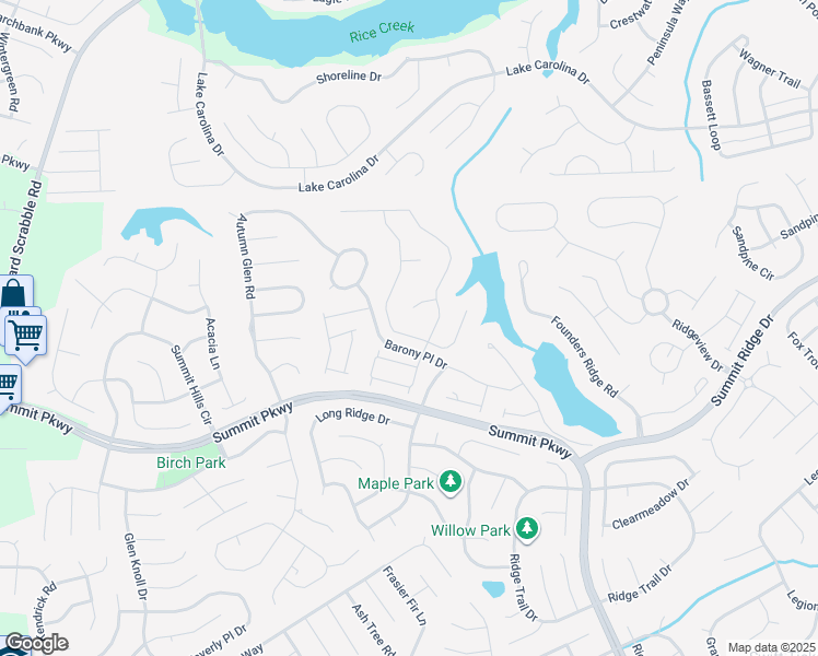 map of restaurants, bars, coffee shops, grocery stores, and more near 449 Indigo Ridge Drive in Columbia