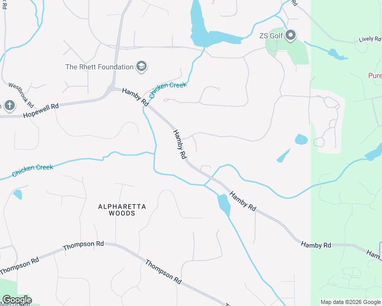 map of restaurants, bars, coffee shops, grocery stores, and more near 320 Blair Court in Alpharetta