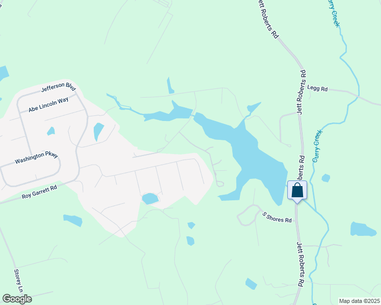 map of restaurants, bars, coffee shops, grocery stores, and more near 585 Bailey Drive in Jefferson