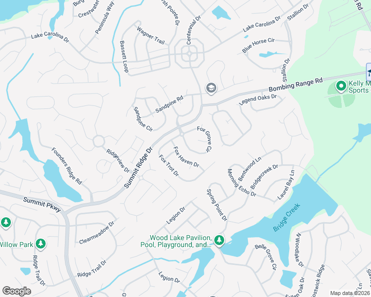 map of restaurants, bars, coffee shops, grocery stores, and more near 233 Fox Grove Circle in Columbia