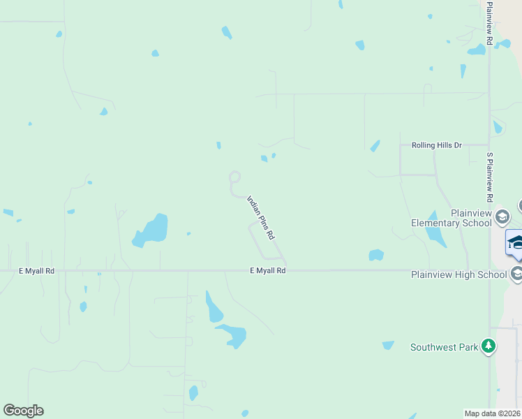 map of restaurants, bars, coffee shops, grocery stores, and more near 5037 East Myall Road in Ardmore