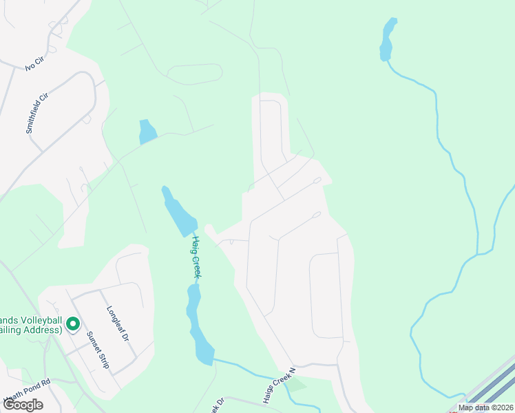 map of restaurants, bars, coffee shops, grocery stores, and more near 265 Haigs Creek North in Elgin