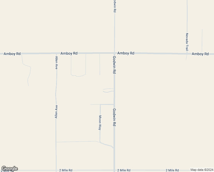 map of restaurants, bars, coffee shops, grocery stores, and more near 5148 Godwin Road in Twentynine Palms