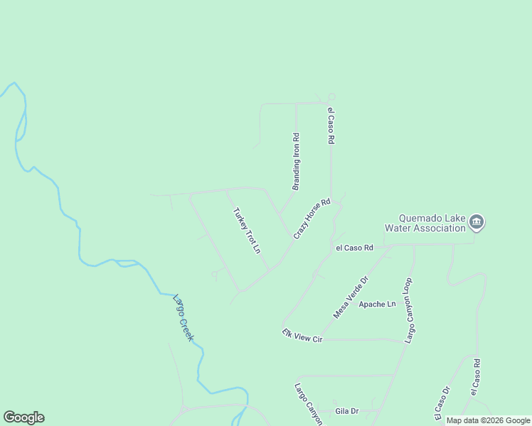 map of restaurants, bars, coffee shops, grocery stores, and more near 100 Paradise Loop in Quemado