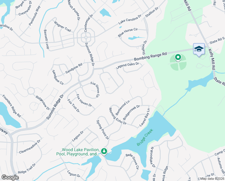 map of restaurants, bars, coffee shops, grocery stores, and more near 54 Crooked Creek Place in Columbia