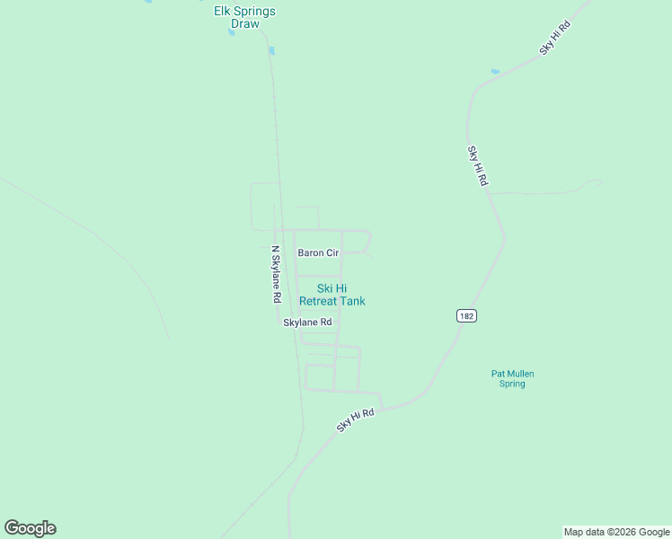 map of restaurants, bars, coffee shops, grocery stores, and more near 612 North Comanche Drive in Navajo County