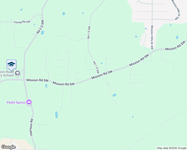 map of restaurants, bars, coffee shops, grocery stores, and more near 998 Mission Road Southwest in Cartersville