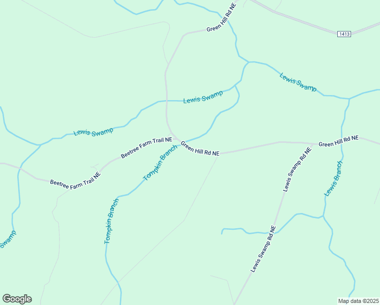 map of restaurants, bars, coffee shops, grocery stores, and more near 2535 Green Hill Road Northeast in Leland
