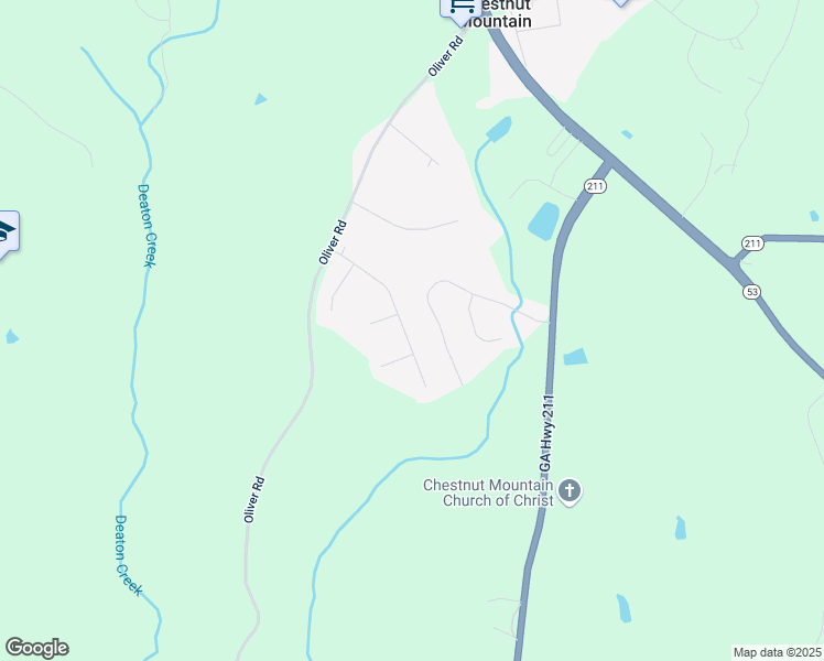 map of restaurants, bars, coffee shops, grocery stores, and more near 5121 Stoneridge Drive in Flowery Branch