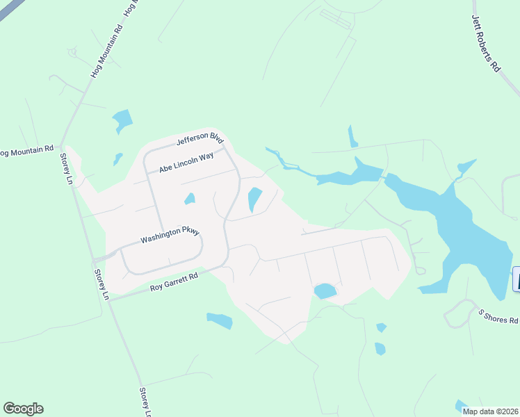 map of restaurants, bars, coffee shops, grocery stores, and more near 2143 George Bush Lane in Jefferson