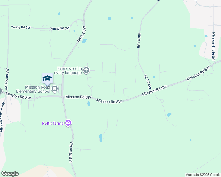 map of restaurants, bars, coffee shops, grocery stores, and more near 12 Gentry Drive Southwest in Cartersville