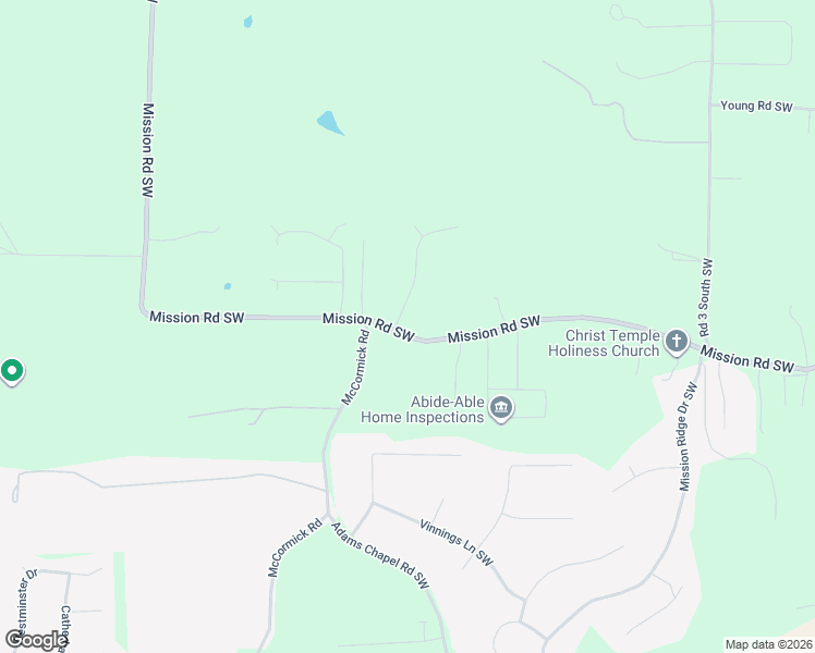 map of restaurants, bars, coffee shops, grocery stores, and more near 10 Bradford Drive Southwest in Cartersville