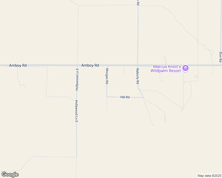 map of restaurants, bars, coffee shops, grocery stores, and more near 5051 Morgan Road in Twentynine Palms