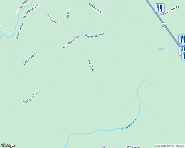 map of restaurants, bars, coffee shops, grocery stores, and more near in Broken Bow