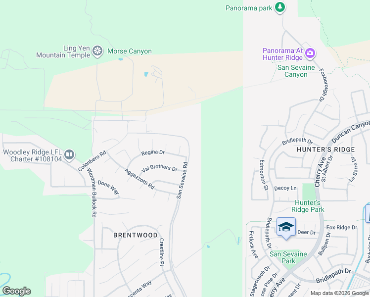 map of restaurants, bars, coffee shops, grocery stores, and more near 5027 Mandala Avenue in Rancho Cucamonga