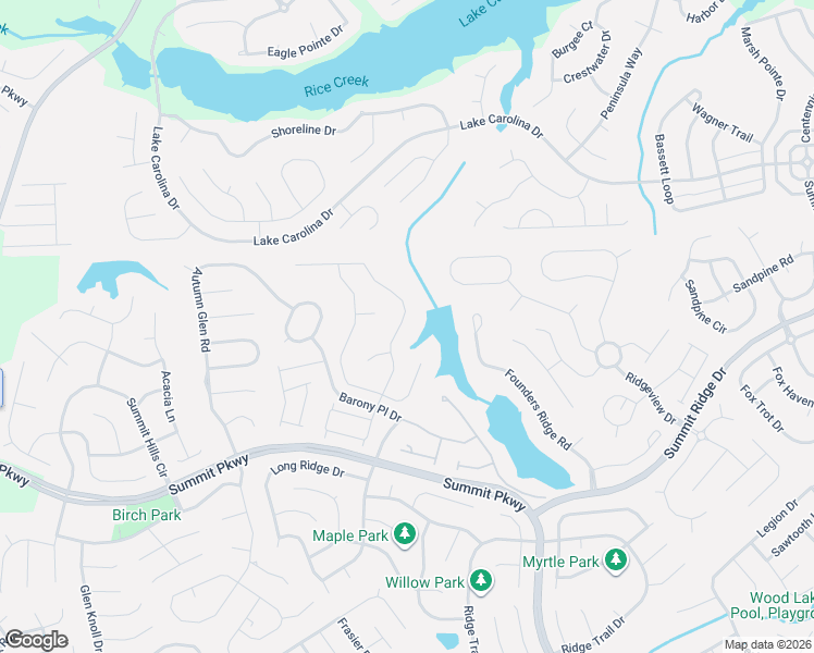 map of restaurants, bars, coffee shops, grocery stores, and more near 204 Indigo Springs Drive in Columbia
