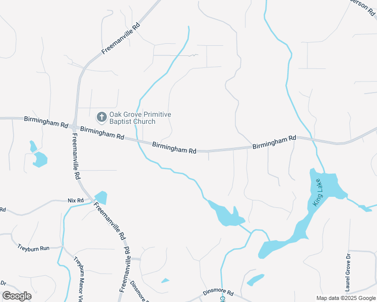 map of restaurants, bars, coffee shops, grocery stores, and more near 1624 Birmingham Road in Milton